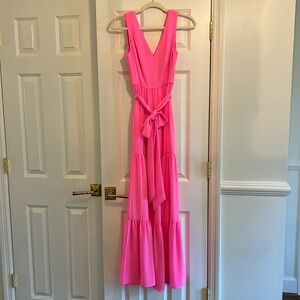 Lilly Pulitzer Maurine Maxi Dress in Prosecco Pink